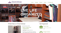 Desktop Screenshot of closetadviser.com